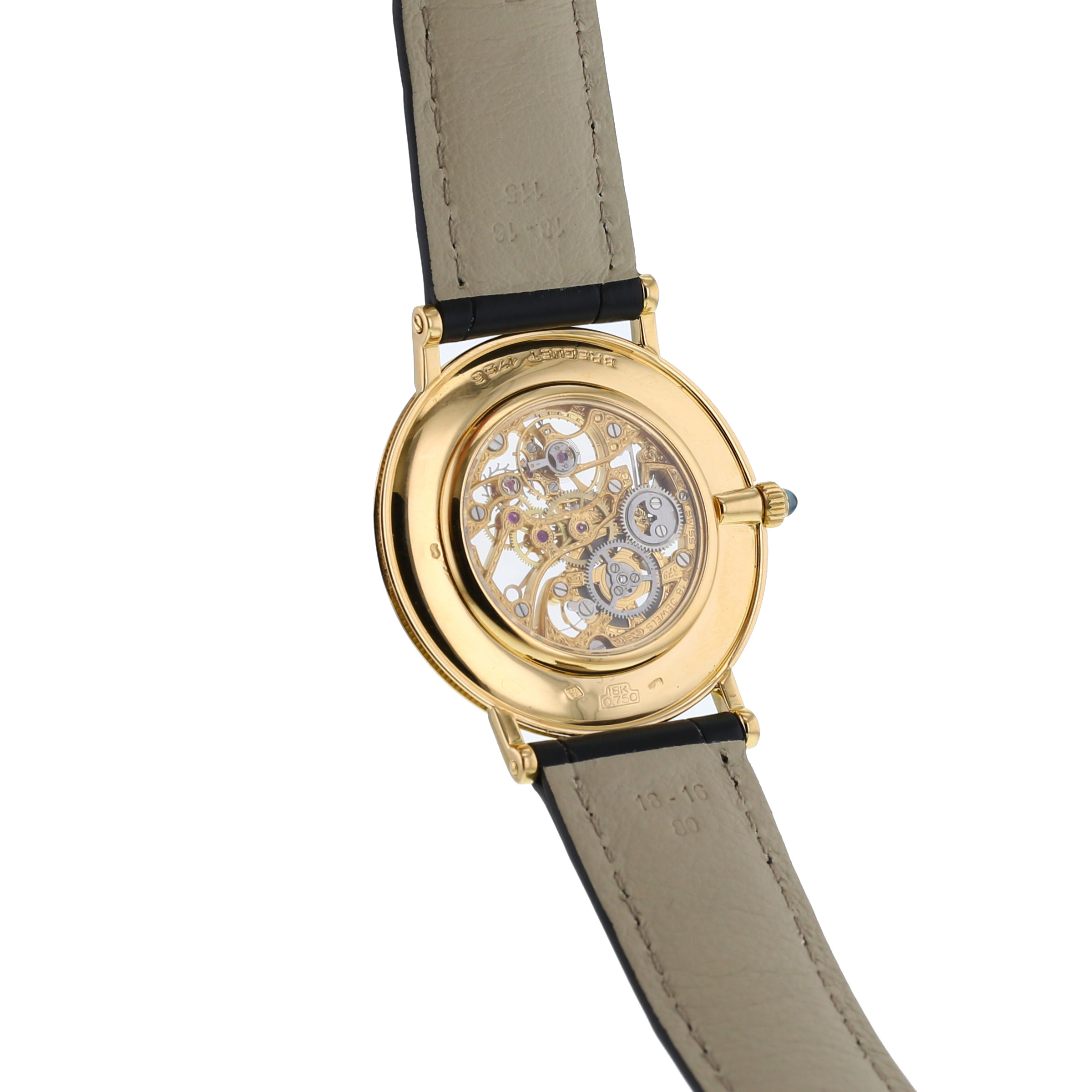 Breguet Breguet Squelette  in yellow gold Circa 1990