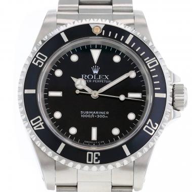 Montre Rolex Submariner en acier Ref: Rolex - 14060  Vers 1991