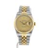 Rolex Datejust  in gold and stainless steel Ref: Rolex - 16233  Circa 1989 - 360 thumbnail