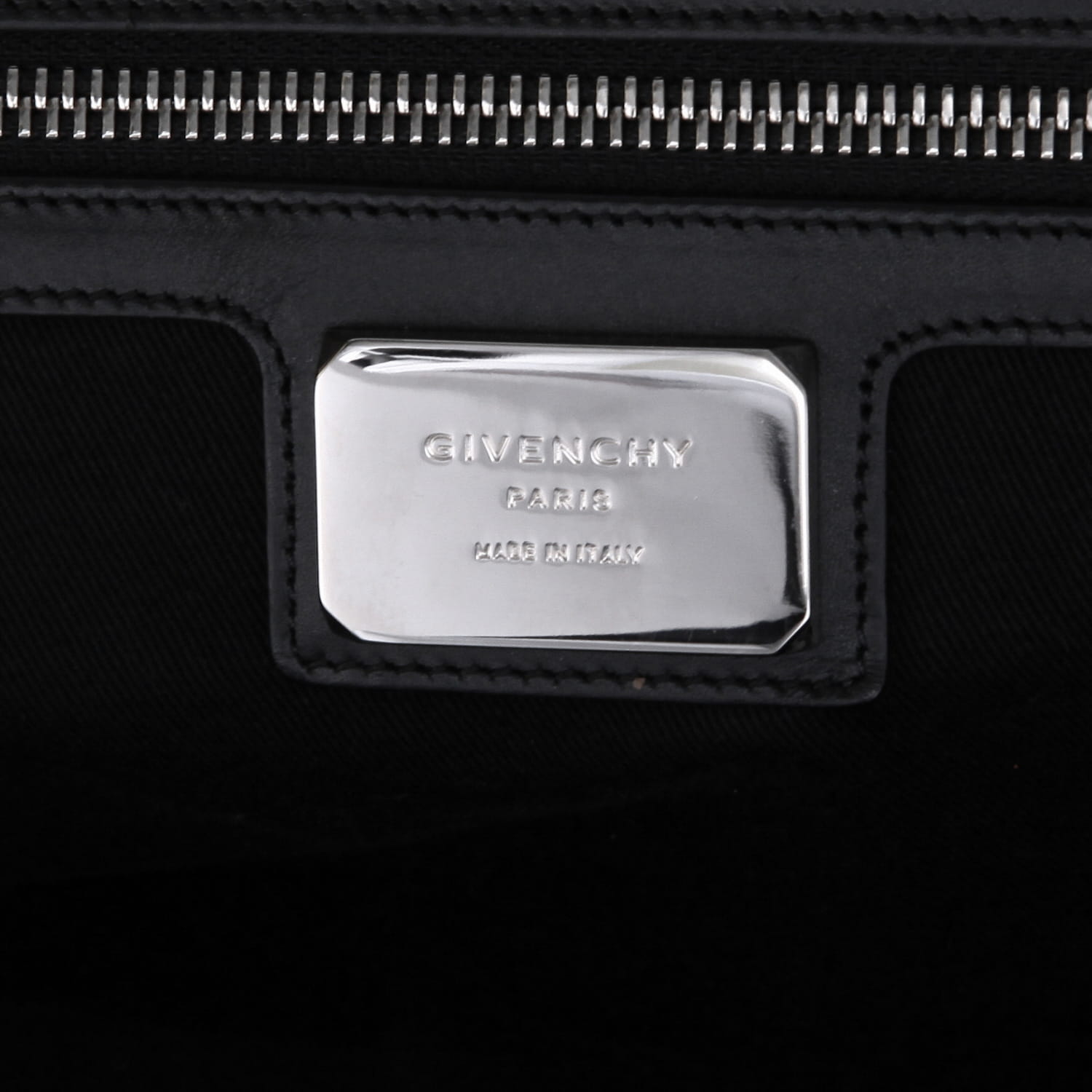Borsa da viaggio Givenchy   in pelle nera - Detail D2