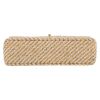 Chanel  Timeless Classic handbag  in beige and gold whool - Detail D1 thumbnail