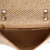 Chanel  Timeless Classic handbag  in beige and gold whool - Detail D3 thumbnail