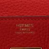 Hermès  Birkin 30 cm handbag  in Rouge Tomate togo leather - Detail D2 thumbnail
