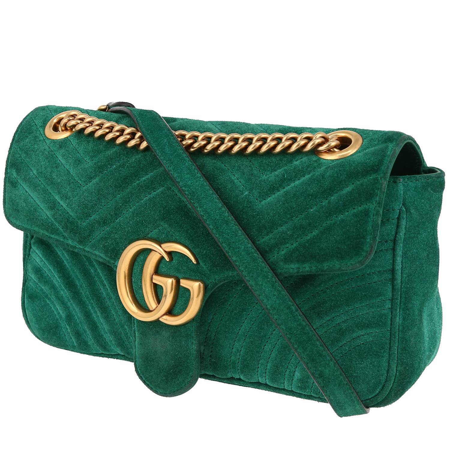 Gucci Gg Marmont Small Matelasse Shoulder Bag In White | ModeSens | Mini  bag, Bags, Gucci bag
