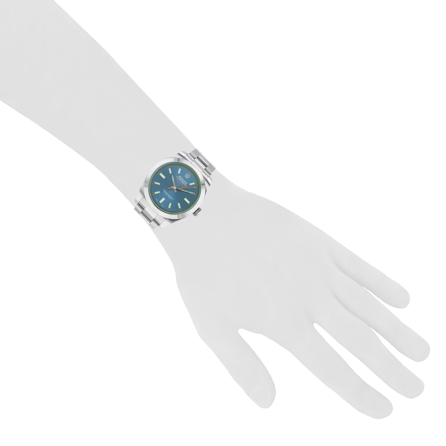 Orologio Rolex Milgauss in acciaio Ref: Rolex - 116400 Circa 2019 - Detail D1
