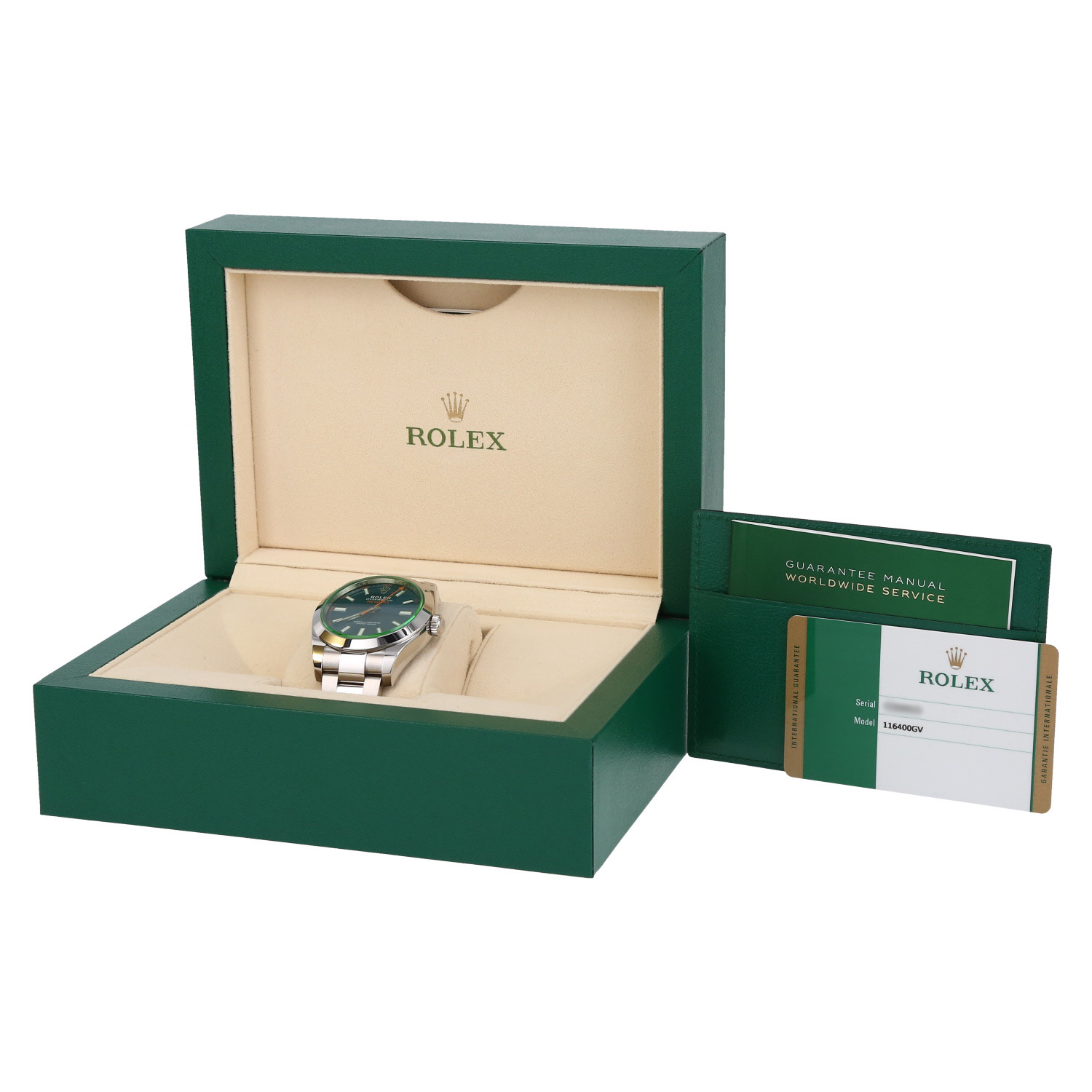 Orologio Rolex Milgauss in acciaio Ref: Rolex - 116400 Circa 2019 - Detail D2