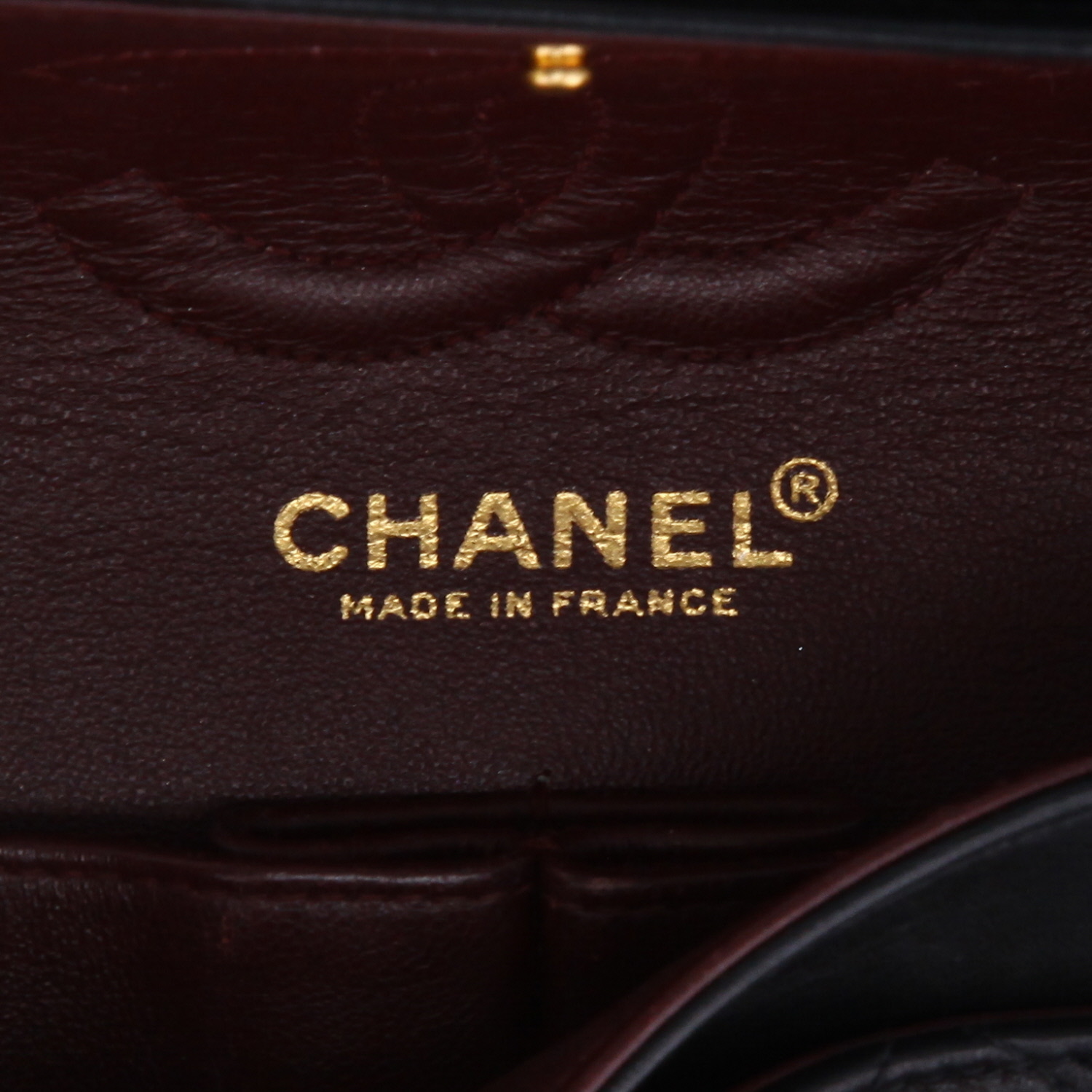 Borsa Chanel  Timeless modello piccolo  in pelle trapuntata nera - Detail D2
