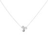 Tiffany & Co Paper Flowers necklace in platinium and diamonds - 00pp thumbnail