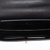 Hermès  Cordeliere handbag  in black box leather - Detail D2 thumbnail