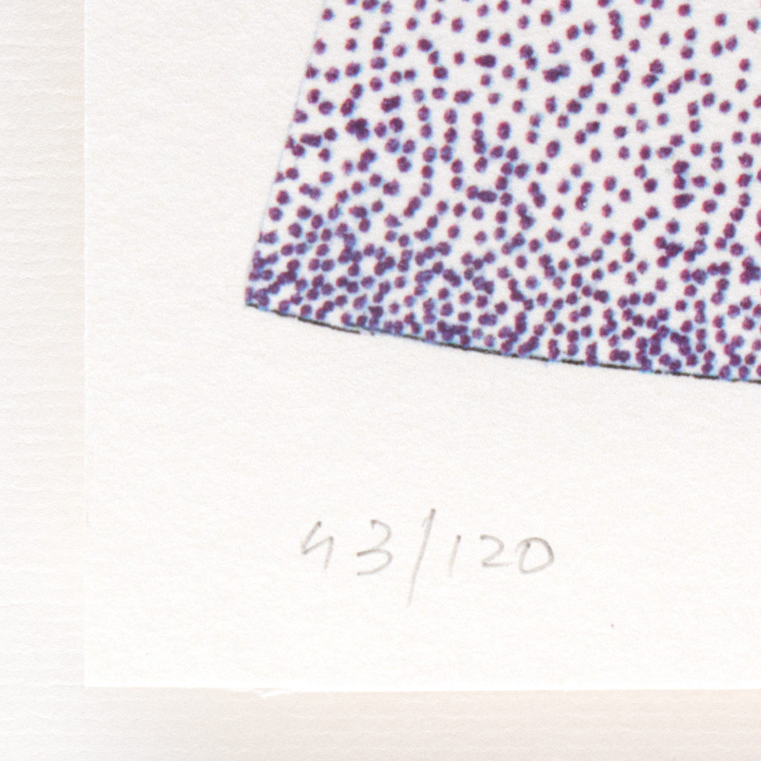 Julio Le Parc (Né en 1928) Naked - 2017, Impression numérique (pigmentaire) sur papier - Detail D3