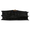 Hermès  Cordeau handbag  in black crocodile - Detail D1 thumbnail