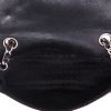 Bolso bandolera Chanel  Mini Timeless en satén negro - Detail D3 thumbnail