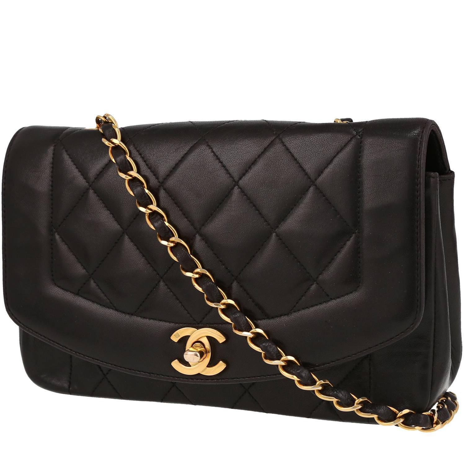 HealthdesignShops, Sac bandoulière nothing Chanel Diana 403076 d'occasion