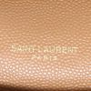 Saint Laurent  Enveloppe handbag/clutch  in beige quilted grained leather - Detail D3 thumbnail