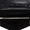 Bolso bandolera Saint Laurent  Wallet on Chain en cuero granulado acolchado negro - Detail D3 thumbnail