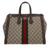 Gucci  Ophidia handbag  in brown monogram canvas  and brown leather - 360 thumbnail