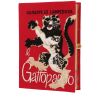 Minaudière Olympia Le-Tan Giuseppe di Lampedusa Il Gattopardo en toile rouge - 00pp thumbnail