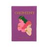 Olympia Le-Tan Stella Andromeda Gemini clutch  in purple canvas - 360 thumbnail
