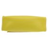 Sac porté épaule ou main Hermès  Herbag en toile jaune et vache Hunter naturelle - Detail D1 thumbnail