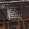 Borsa Fendi  Big mama in tela siglata marrone e pelle marrone - Detail D2 thumbnail