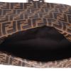 Fendi  Big mama handbag  in brown logo canvas  and brown leather - Detail D3 thumbnail