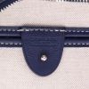 Goyard  Artois small model  shopping bag  in navy blue Goyard canvas  and navy blue leather - Detail D2 thumbnail
