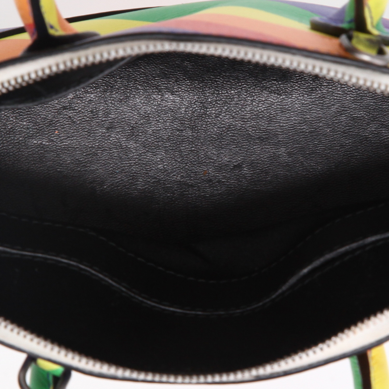 Balenciaga  Ville Top Handle mini  shoulder bag  in multicolor leather - Detail D3