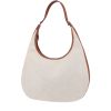 Hermès  Goa handbag  in beige canvas  and Barenia leather - 00pp thumbnail