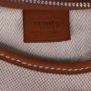 Hermès  Goa handbag  in beige canvas  and Barenia leather - Detail D2 thumbnail