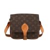 Louis Vuitton  Cartouchiére messenger bag  in brown monogram canvas  and natural leather - 360 thumbnail