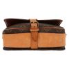 Louis Vuitton  Cartouchiére messenger bag  in brown monogram canvas  and natural leather - Detail D1 thumbnail