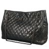 Chanel  Shopping GST bag worn on the shoulder or carried in the hand  in green quilted leather - 00pp thumbnail