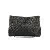 Chanel   bag worn on the shoulder or carried in the hand  in grey quilted leather - 360 thumbnail