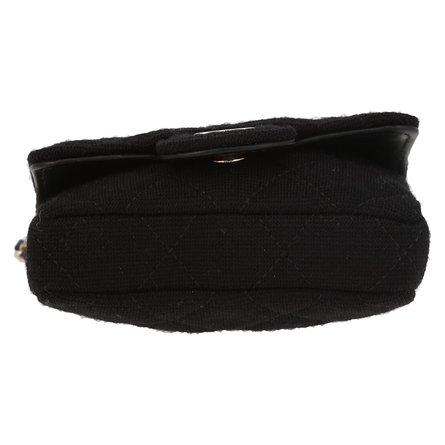 Chanel  Pochette ceinture en lona negra - Detail D1
