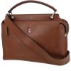 Fendi  Dotcom handbag  in brown leather - 00pp thumbnail