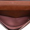Fendi  Dotcom handbag  in brown leather - Detail D3 thumbnail