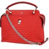 Fendi  Dotcom handbag  in red leather - 00pp thumbnail