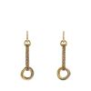 Paire de pendants d'oreilles Cartier Trinity en 3 ors - 00pp thumbnail