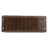 Hermès  Kelly 32 cm handbag  in Gris Éléphant niloticus crocodile - Detail D1 thumbnail