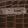 Sac à main Hermès  Kelly 32 cm en crocodile niloticus Gris Éléphant - Detail D3 thumbnail