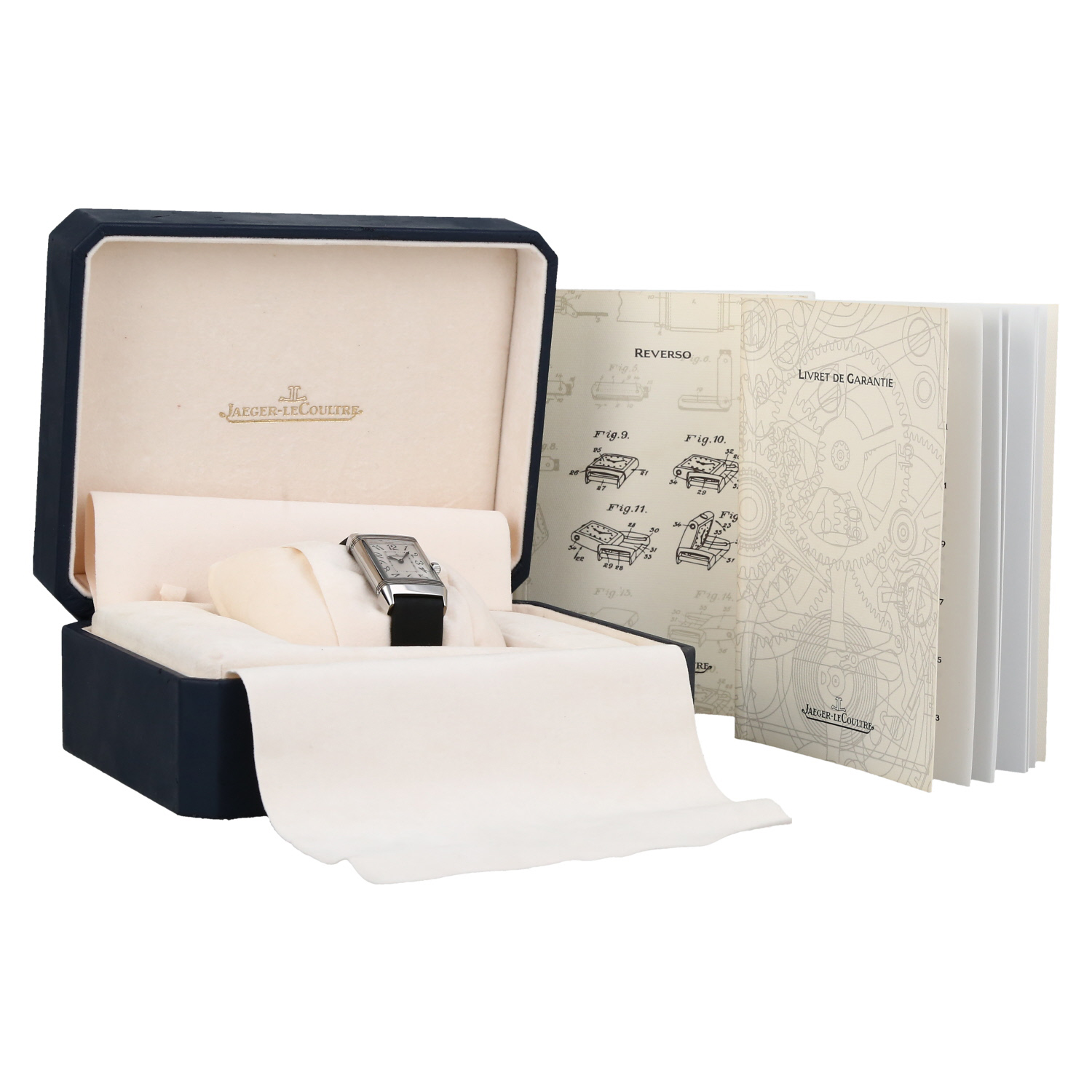 Montre Jaeger-LeCoultre Reverso-Duetto en acier Ref: Jaeger-LeCoultre - 256.8.75  Vers 2010 - Detail D2