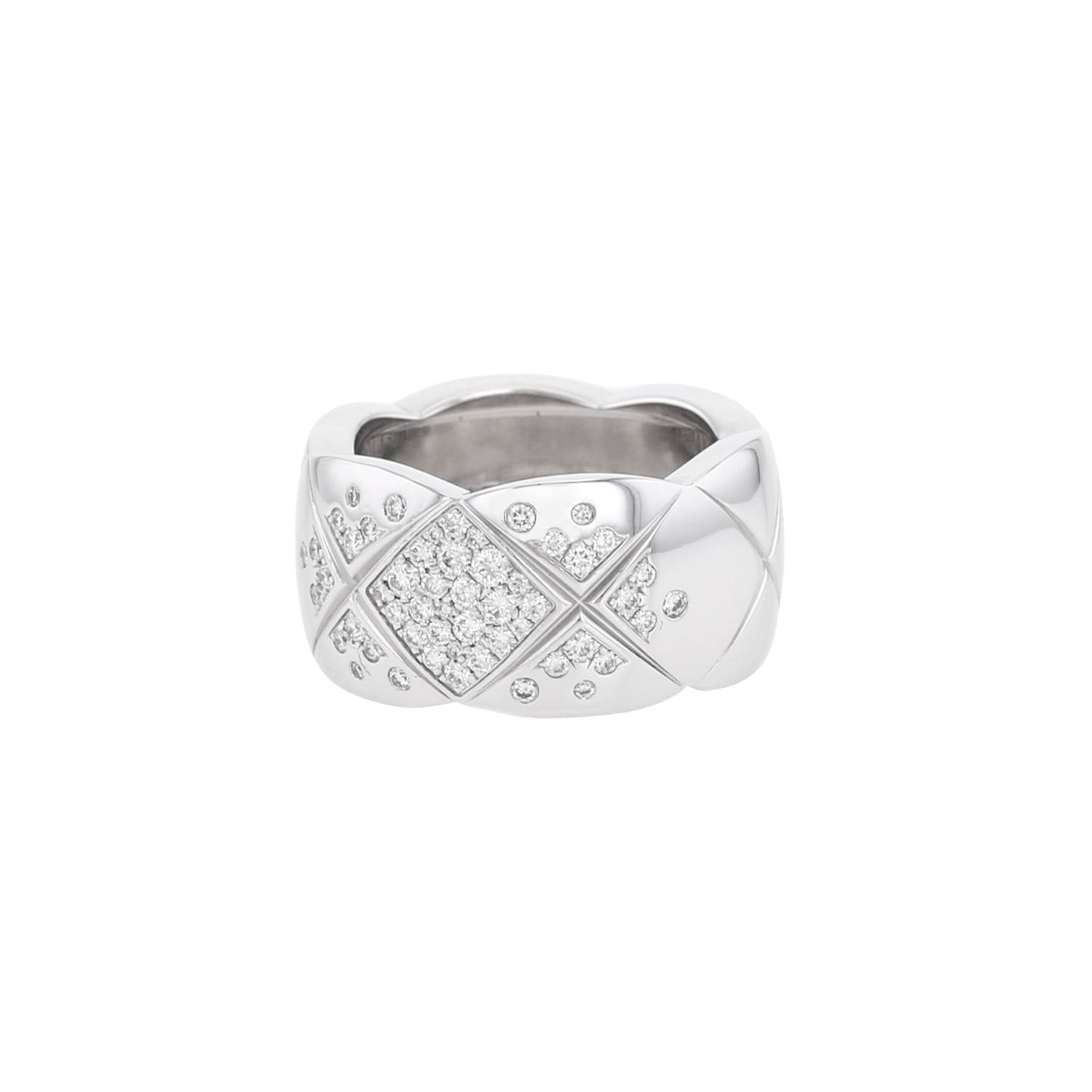 Coco Crush Large Model Ring In And Diamonds