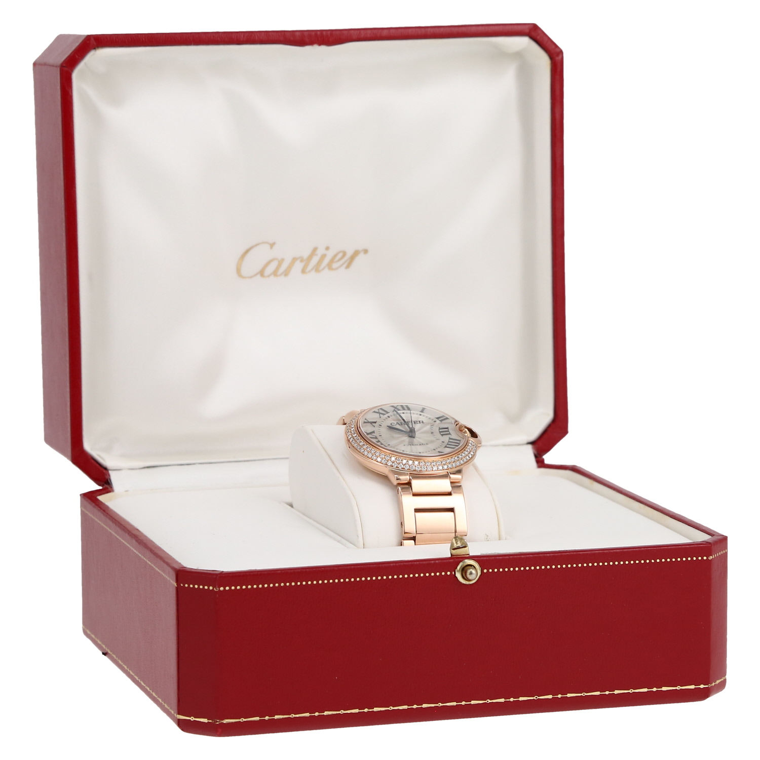 Orologio Cartier Ballon Bleu De Cartier in oro rosa Ref: Cartier - 3003  Circa 2000 - Detail D2