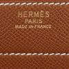 Hermès  Sac à dépêches briefcase  in gold Courchevel leather - Detail D3 thumbnail