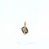 Pomellato Ritratto medium model pendant in pink gold, quartz and diamonds - 360 thumbnail