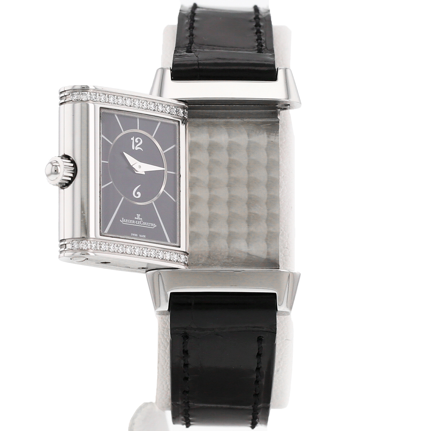 Montre Jaeger-LeCoultre Reverso-Duetto en acier Ref: Jaeger Lecoultre - 266844  Vers 2000 - Detail D3