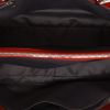 Chanel  Shopping GST bag worn on the shoulder or carried in the hand  in red quilted grained leather - Detail D2 thumbnail