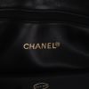Chanel  Vintage Shopping shoulder bag  in black quilted leather - Detail D2 thumbnail