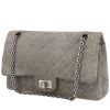 Chanel   handbag  in grey quilted suede - 00pp thumbnail