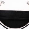 Chanel  Timeless handbag  in black and white canvas - Detail D2 thumbnail